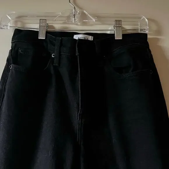 Pistola Lennon high rise bootcut jean blackbird size 25 - Picture 6 of 9